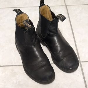 Blundstone Black Leather Ankle Boots